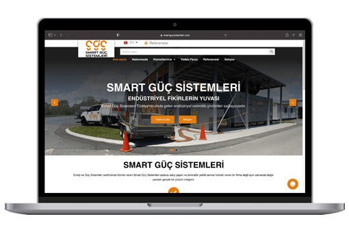 Smart Güç Sistemleri Web Sitesi